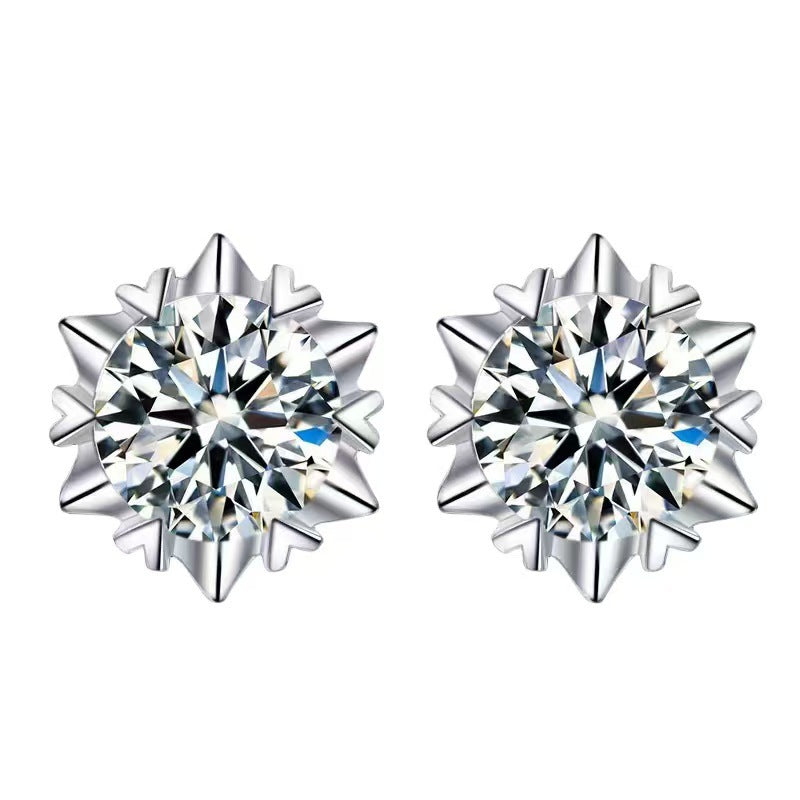Zircon Stud Earrings for Women – Everyday & Gift Earrings in S925 Silver