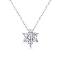 Moissanite Pendant Necklace – GRA Certified Birthday Gift Necklace in S925 Silver