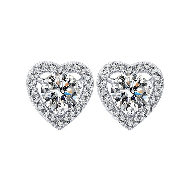 Zircon Stud Earrings for Women – Everyday & Gift Earrings in S925 Silver