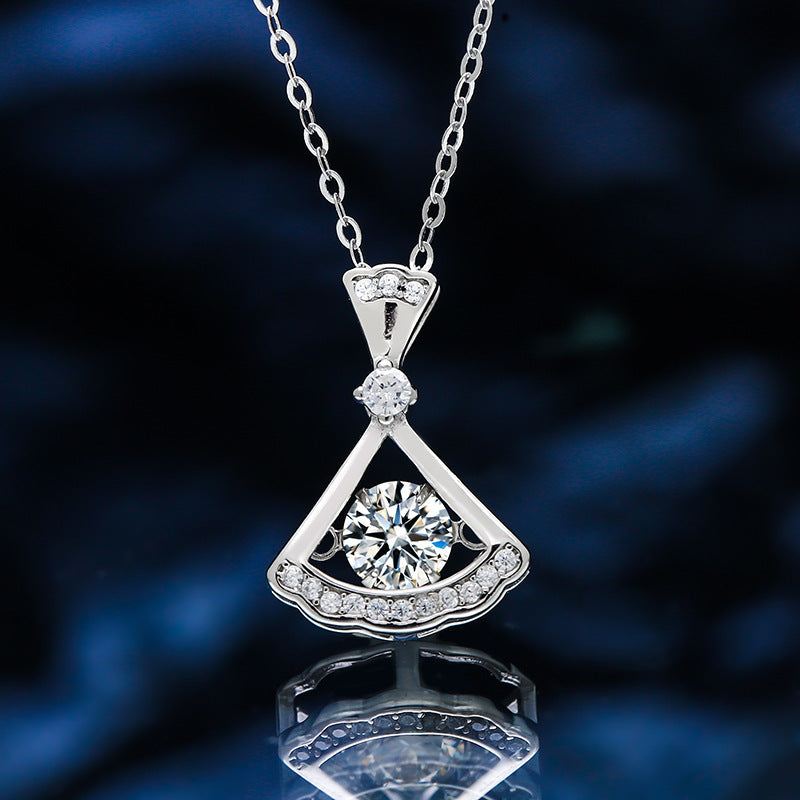 Lucky Clover Moissanite Necklace – Meaningful Gift Necklace in S925 Silver