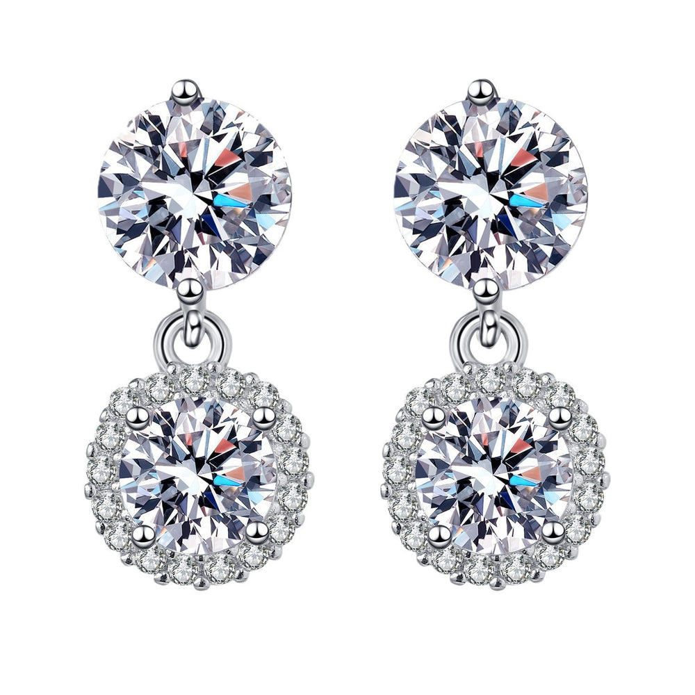 Zircon Stud Earrings for Women – Everyday & Gift Earrings in S925 Silver