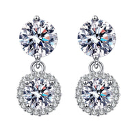 Zircon Stud Earrings for Women – Everyday & Gift Earrings in S925 Silver