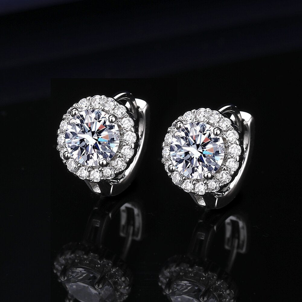 Zircon Stud Earrings for Women – Everyday & Gift Earrings in S925 Silver
