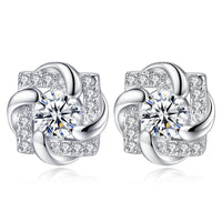 Zircon Stud Earrings for Women – Everyday & Gift Earrings in S925 Silver