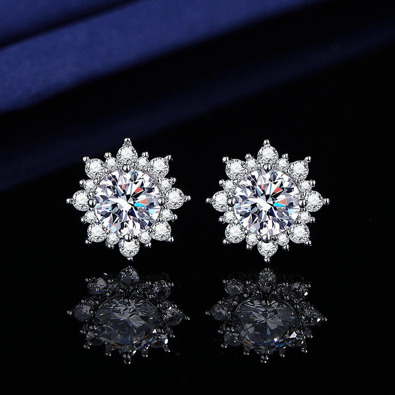 Zircon Stud Earrings for Women – Everyday & Gift Earrings in S925 Silver