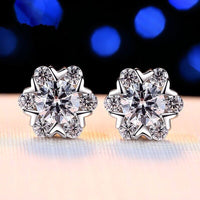 Zircon Stud Earrings for Women – Everyday & Gift Earrings in S925 Silver