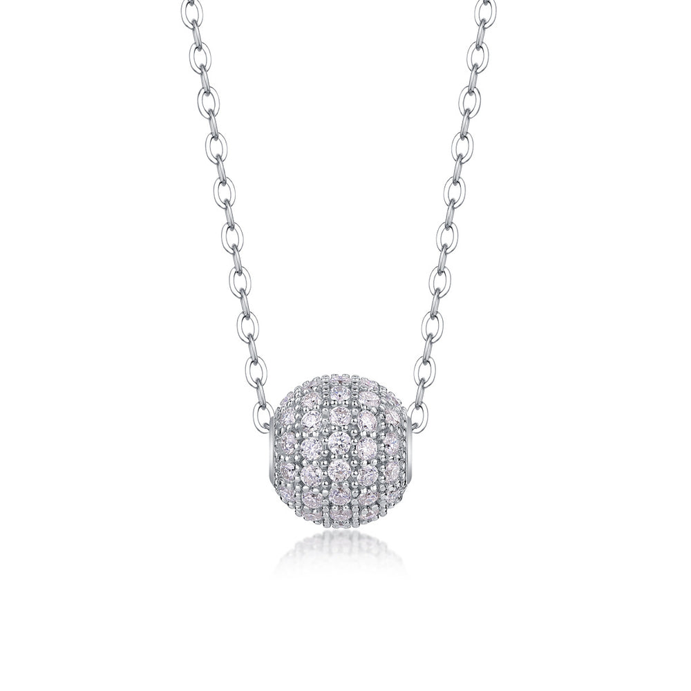 Moissanite Pendant Necklace – GRA Certified Birthday Gift Necklace in S925 Silver