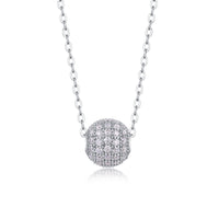 Moissanite Pendant Necklace – GRA Certified Birthday Gift Necklace in S925 Silver