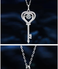 Lucky Clover Moissanite Necklace – Meaningful Gift Necklace in S925 Silver