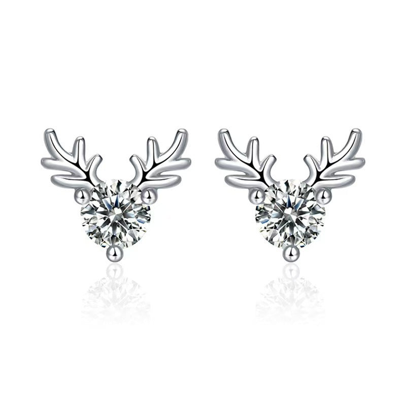 Zircon Stud Earrings for Women – Everyday & Gift Earrings in S925 Silver