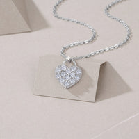 Moissanite Pendant Necklace – GRA Certified Birthday Gift Necklace in S925 Silver