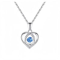 Beating Heart Necklace – Romantic Valentine's Day Gift in S925 & 999 Silver