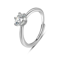Moissanite Jewelry Gift Set – Engagement Necklace, Ring & Earrings in S925 Silver