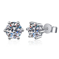 Zircon Stud Earrings for Women – Everyday & Gift Earrings in S925 Silver