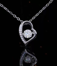 Lucky Clover Moissanite Necklace – Meaningful Gift Necklace in S925 Silver