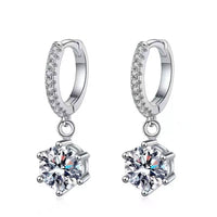 Zircon Stud Earrings for Women – Everyday & Gift Earrings in S925 Silver