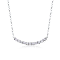Moissanite Pendant Necklace – GRA Certified Birthday Gift Necklace in S925 Silver