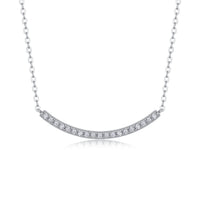 Moissanite Pendant Necklace – GRA Certified Birthday Gift Necklace in S925 Silver