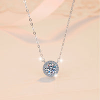 Moissanite Bridal Jewelry Set – Wedding Ring, Necklace, Earrings & Bracelet in S925 Silver