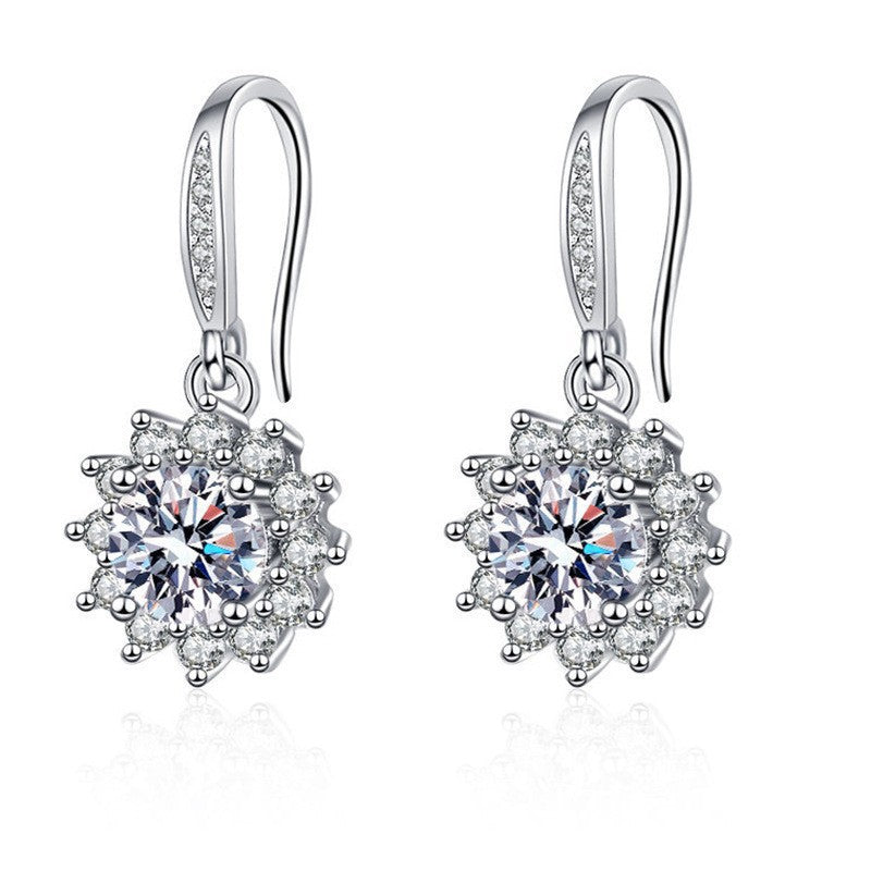 Zircon Stud Earrings for Women – Everyday & Gift Earrings in S925 Silver