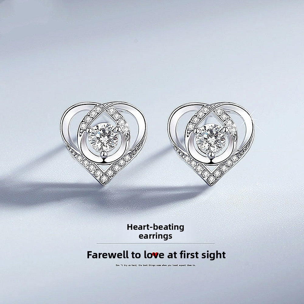 Zircon Stud Earrings for Women – Everyday & Gift Earrings in S925 Silver
