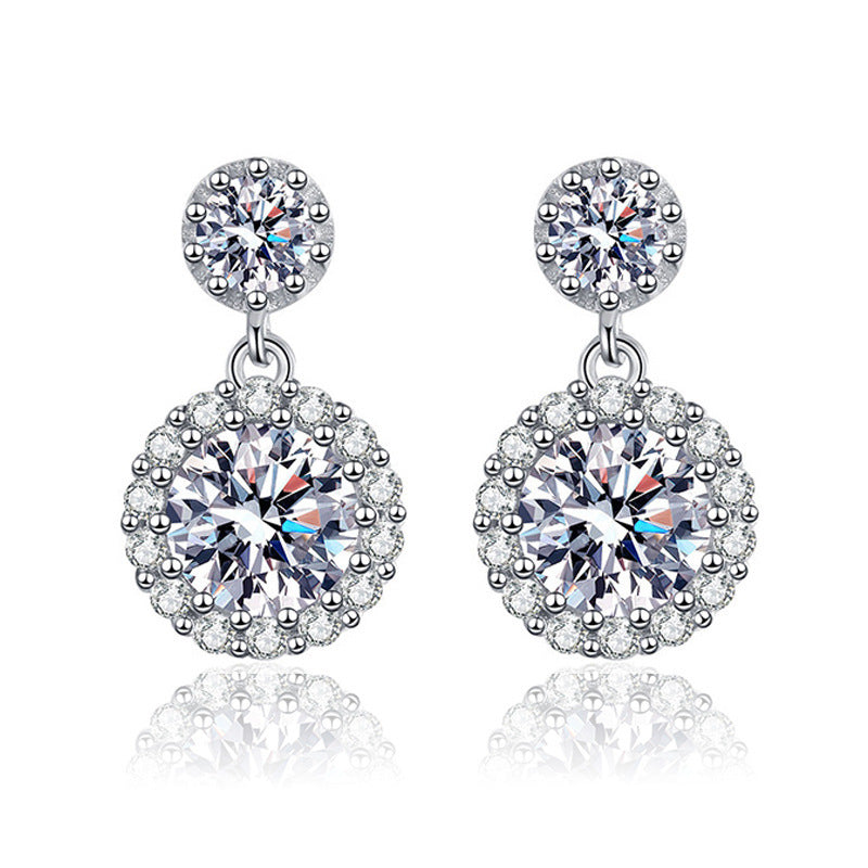 Zircon Stud Earrings for Women – Everyday & Gift Earrings in S925 Silver