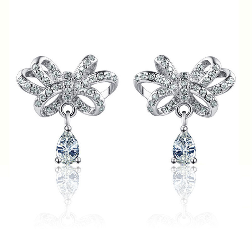 Zircon Stud Earrings for Women – Everyday & Gift Earrings in S925 Silver