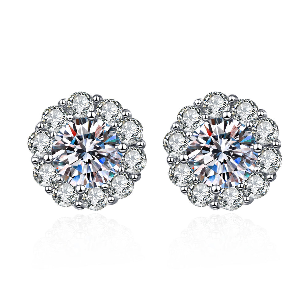 Zircon Stud Earrings for Women – Everyday & Gift Earrings in S925 Silver