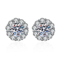 Zircon Stud Earrings for Women – Everyday & Gift Earrings in S925 Silver