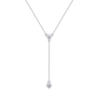 Moissanite Pendant Necklace – GRA Certified Birthday Gift Necklace in S925 Silver